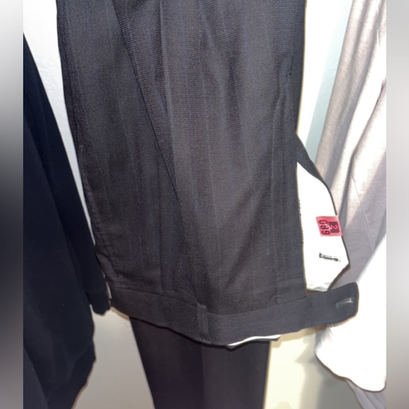 Men’s Black 2 piece suit (or sold separately if so wanted) By Mappelli De Milano - Picture 12 of 13